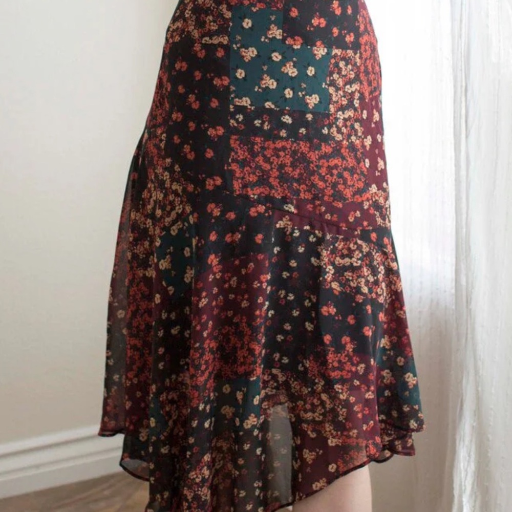 Adina Las Vegas kerchief hem skirt